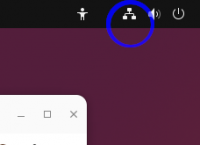Networkmanager-Icon auf dem Desktop