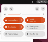 Networkmanager-Auswahl